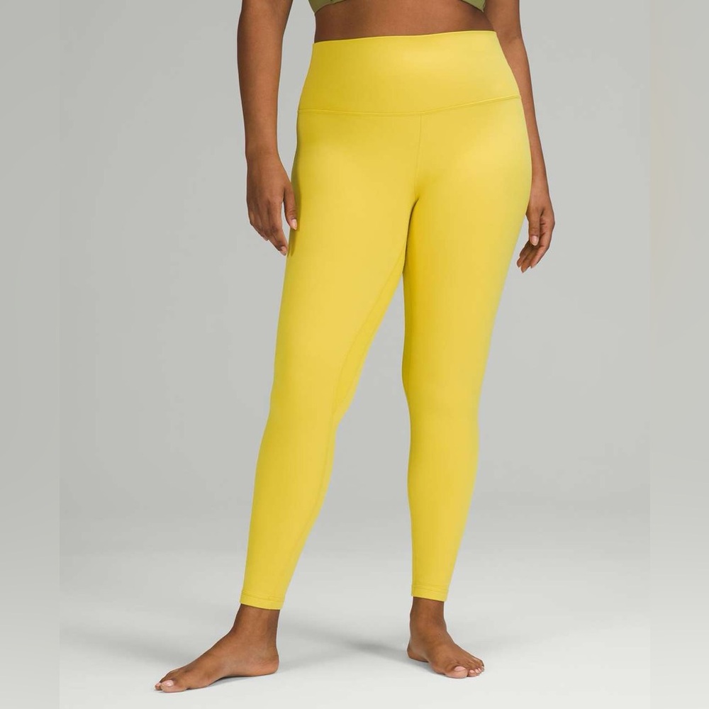 Yellow Lululemon align legging size 2